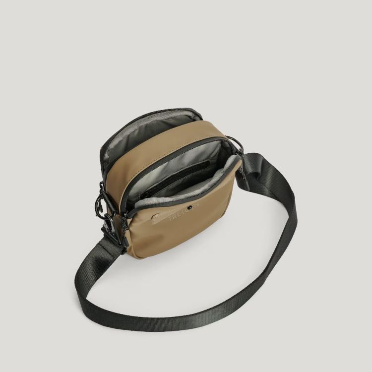 Tretorn PU Crossbody Bag — Shitake