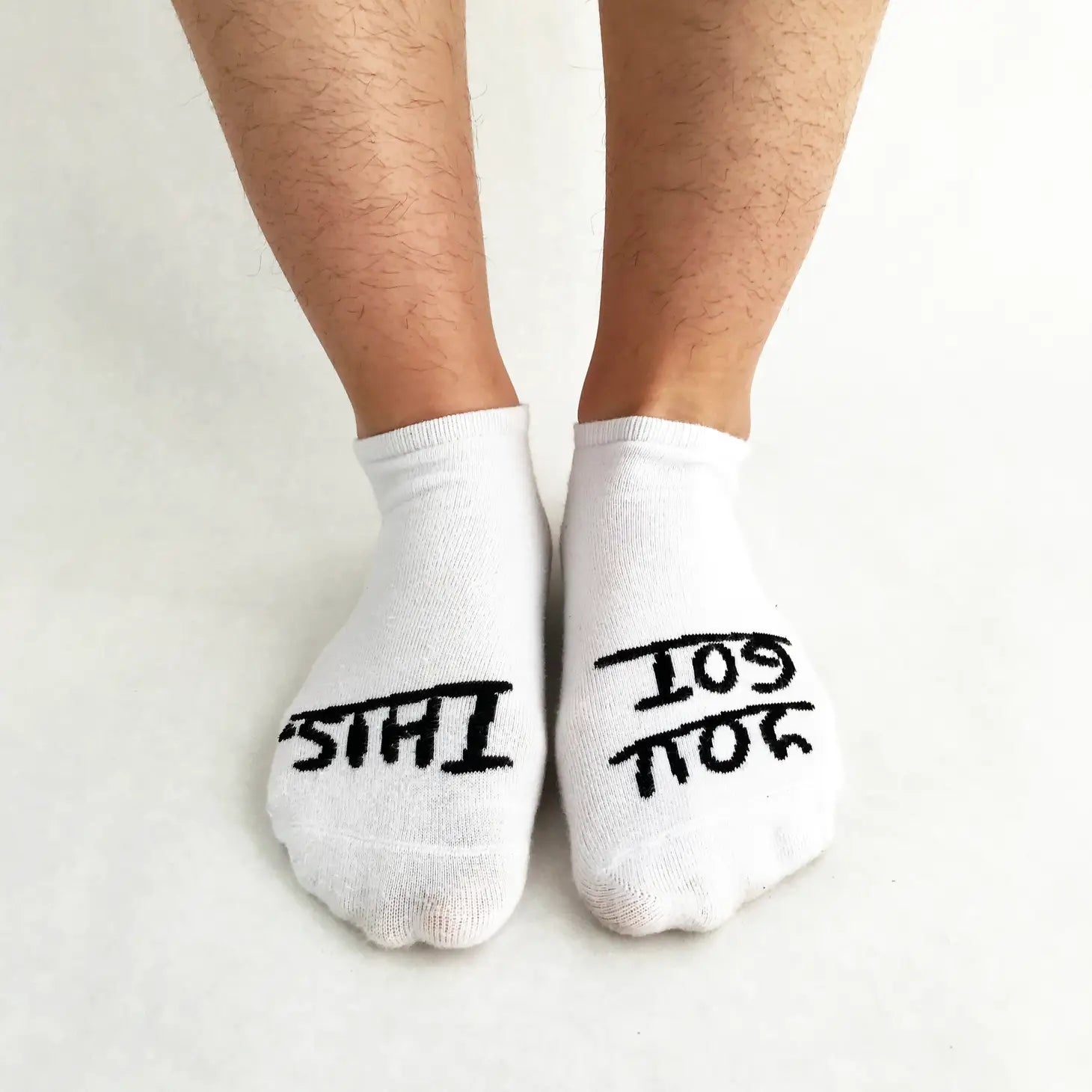 You Got This Socks — White