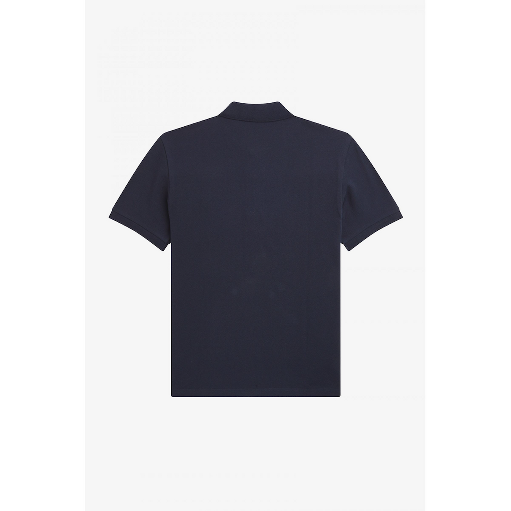 Fred Perry Glitch Striped Polo — Navy