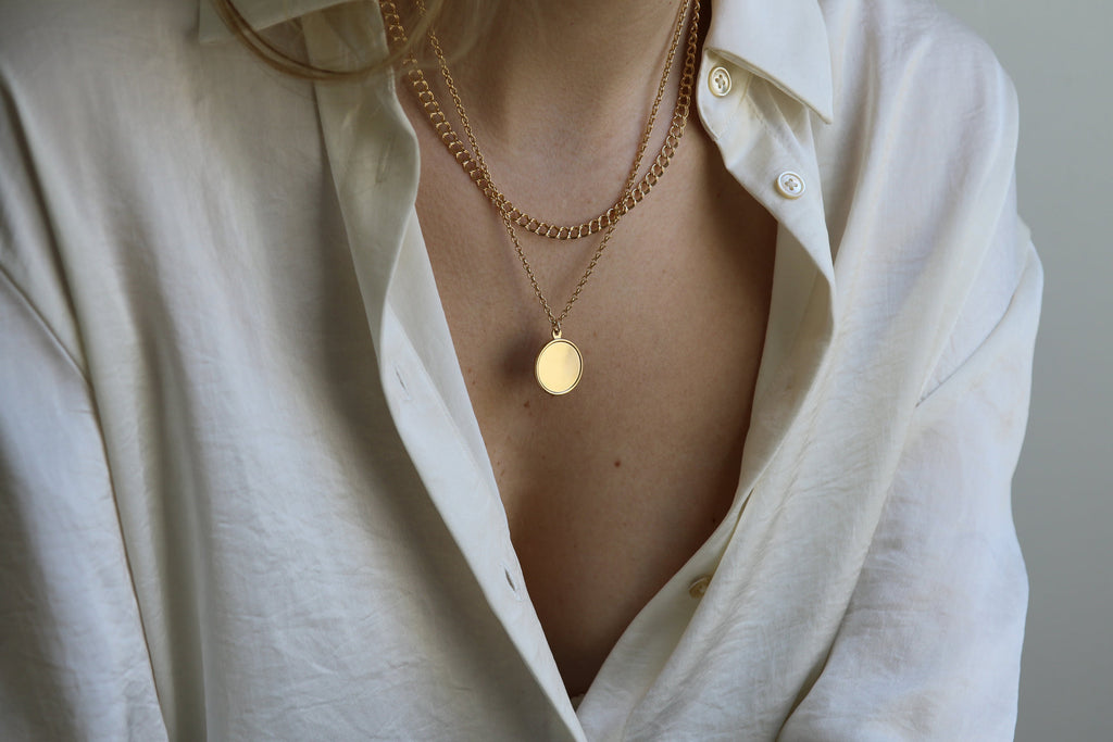 Lowell Gold Necklace