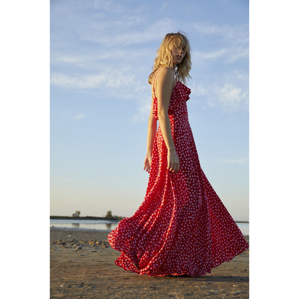 Sweetheart Dress — Red