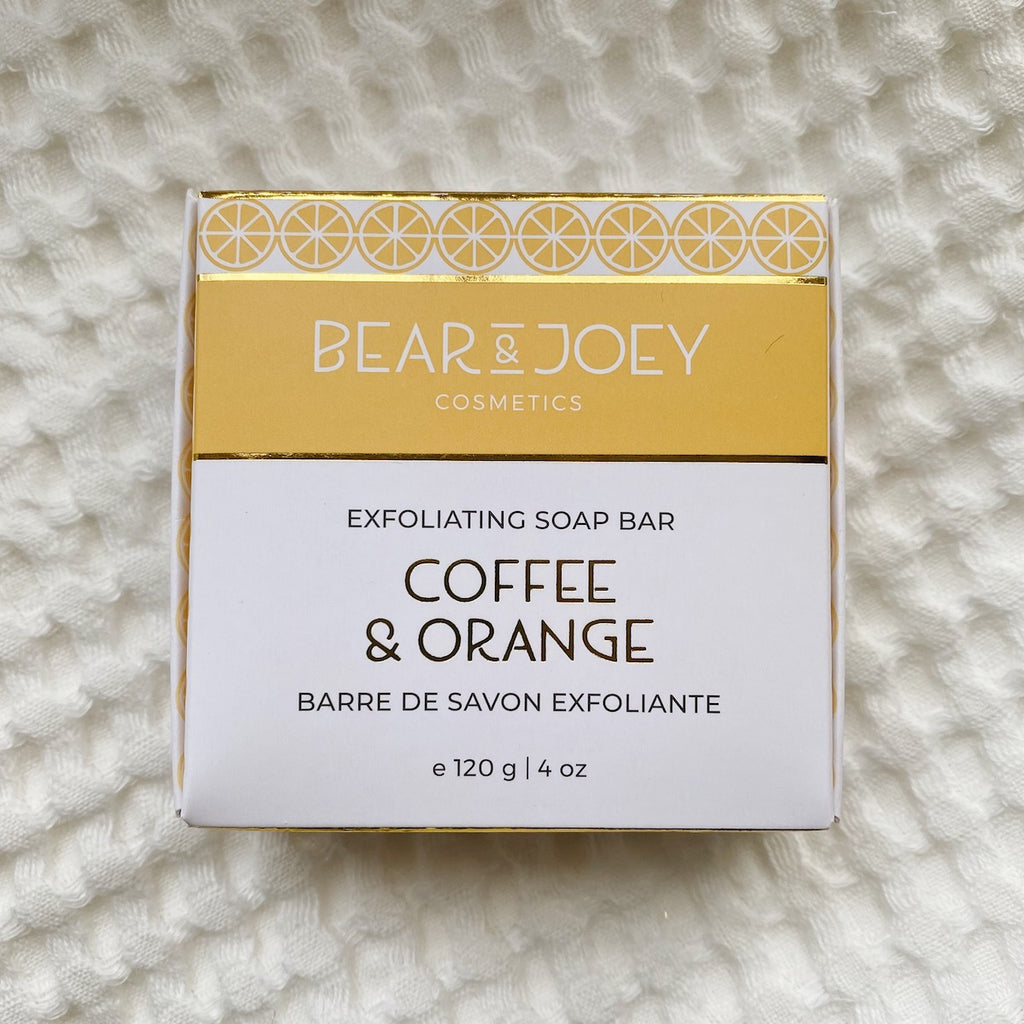 Exfoliating Soap Bar — Coffee & Orange