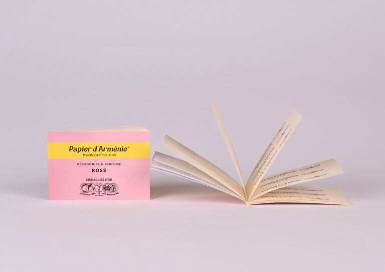 Papier D'Armenie Incense Paper - Rose