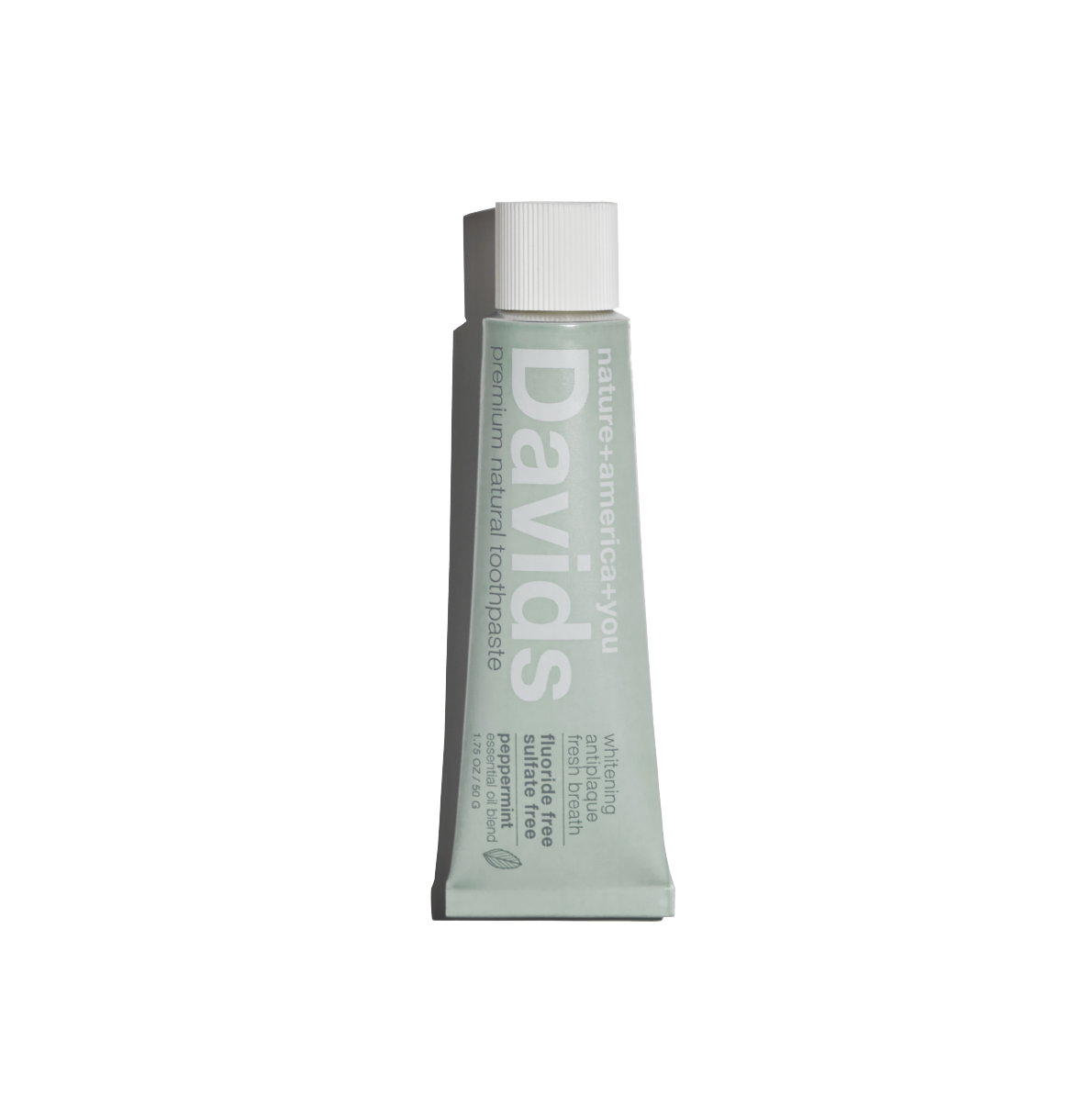 Davids Toothpaste | peppermint travel size
