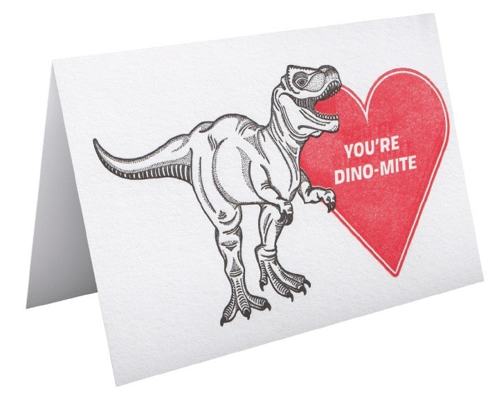 T-Rex Dino-Mite Card