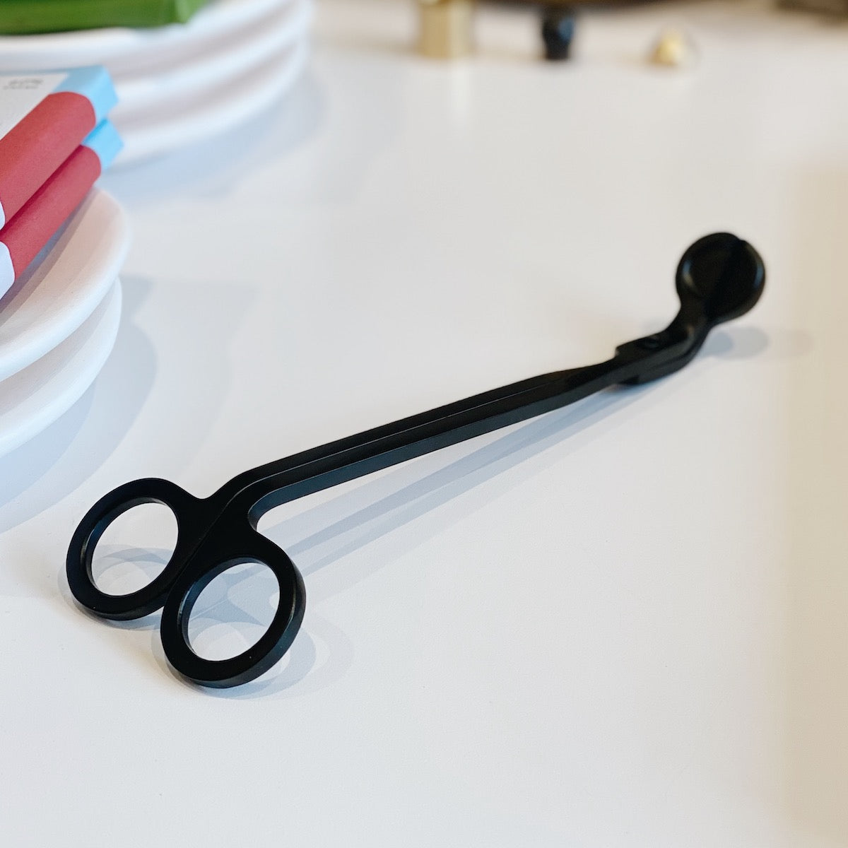 Candle Wick Trimmer — Matte Black